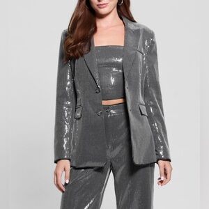 Guess Doris Sequin Jacket Blazer M XS